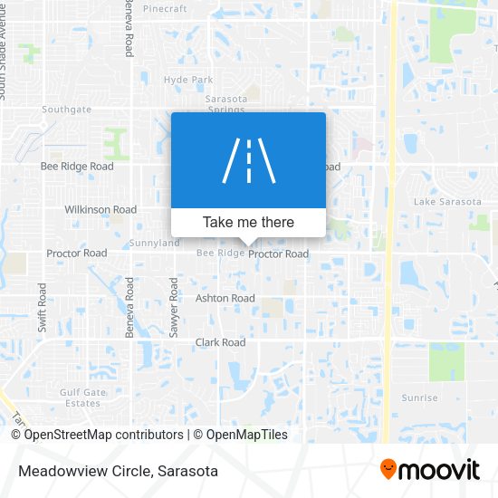Mapa de Meadowview Circle