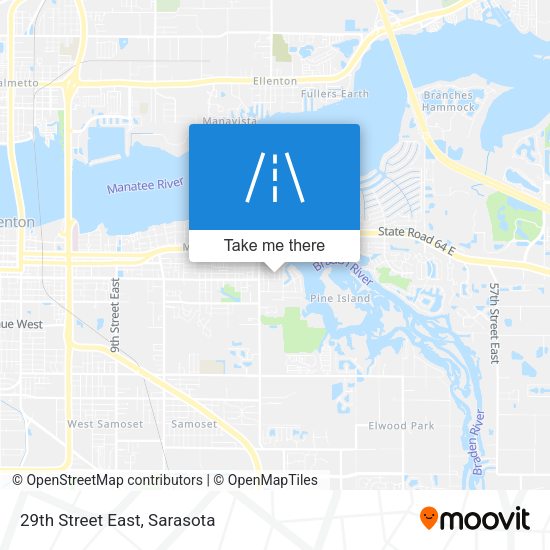 Mapa de 29th Street East