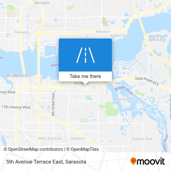 5th Avenue Terrace East map