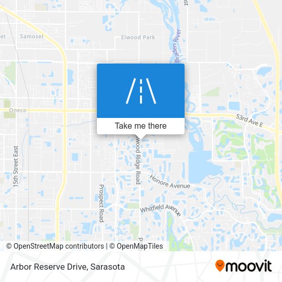 Arbor Reserve Drive map