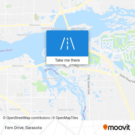 Mapa de Fern Drive