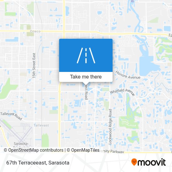 Mapa de 67th Terraceeast