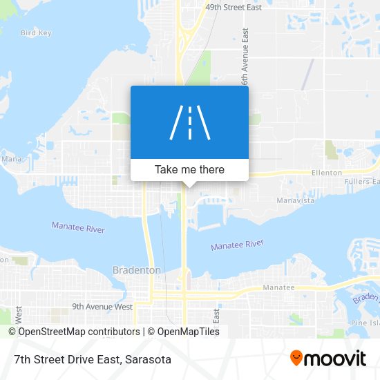 Mapa de 7th Street Drive East
