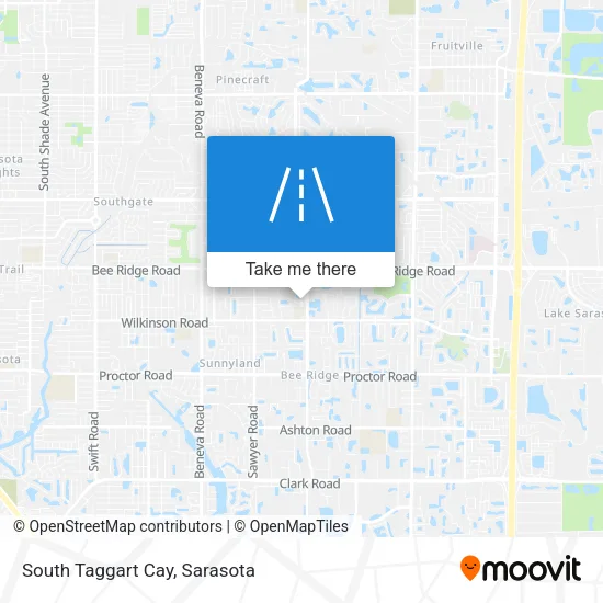 South Taggart Cay map