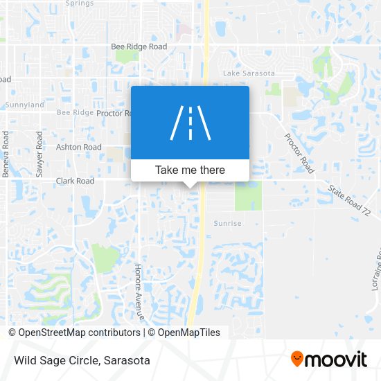 Mapa de Wild Sage Circle