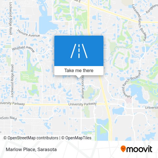 Mapa de Marlow Place