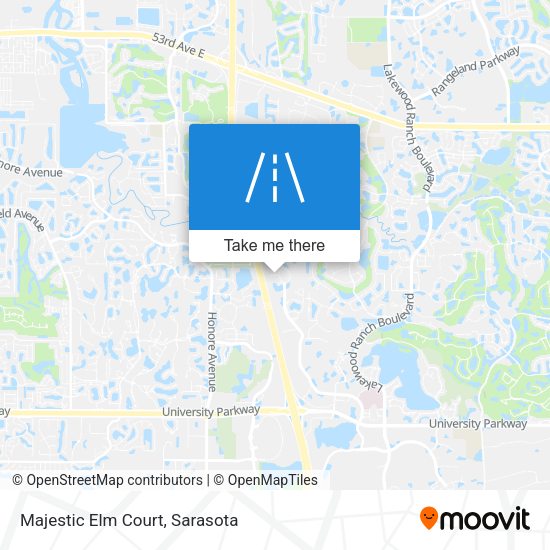 Majestic Elm Court map