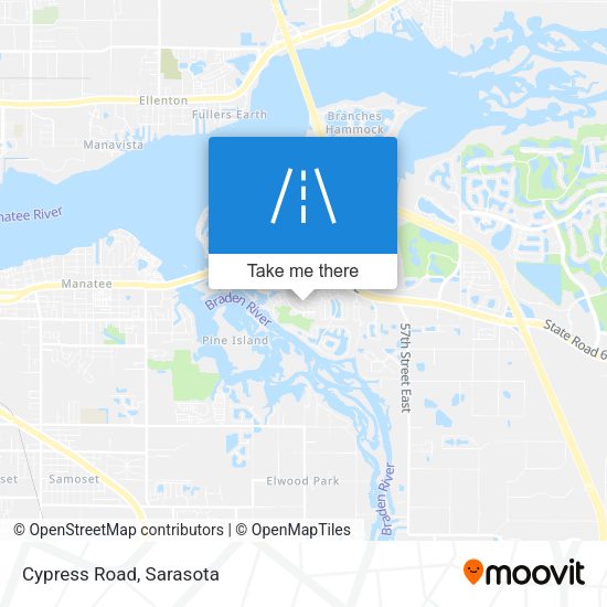 Mapa de Cypress Road