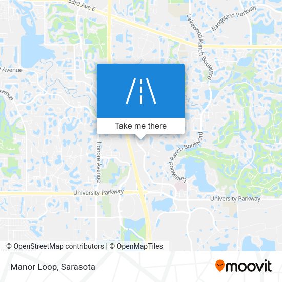 Mapa de Manor Loop