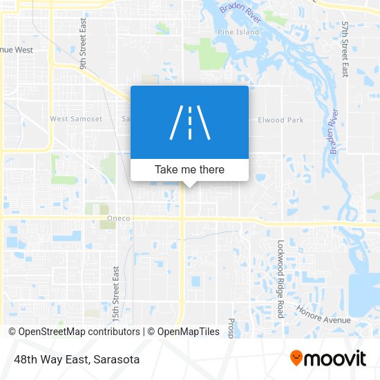 Mapa de 48th Way East