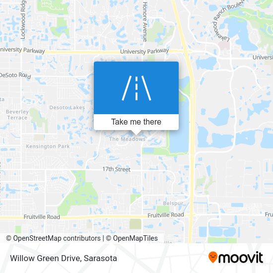 Mapa de Willow Green Drive