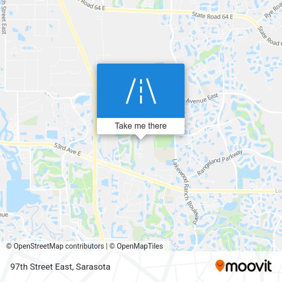 Mapa de 97th Street East