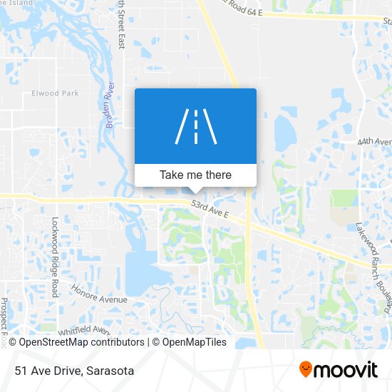 Mapa de 51 Ave Drive