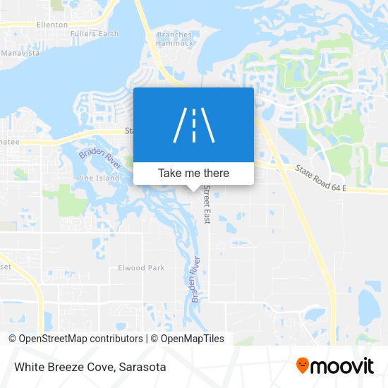 White Breeze Cove map