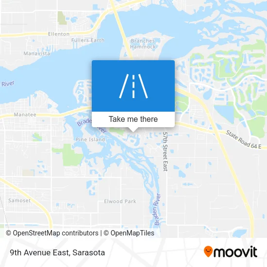 9th Avenue East map
