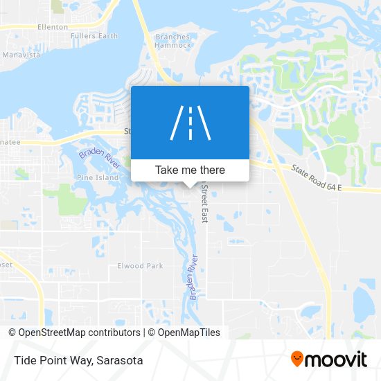 Mapa de Tide Point Way