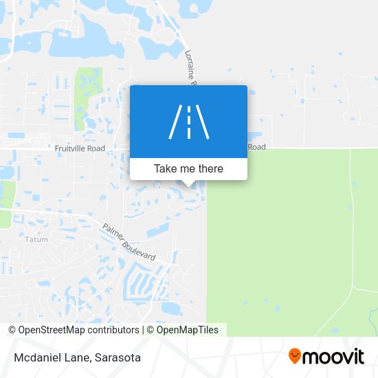 Mapa de Mcdaniel Lane