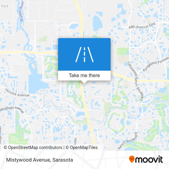 Mapa de Mistywood Avenue
