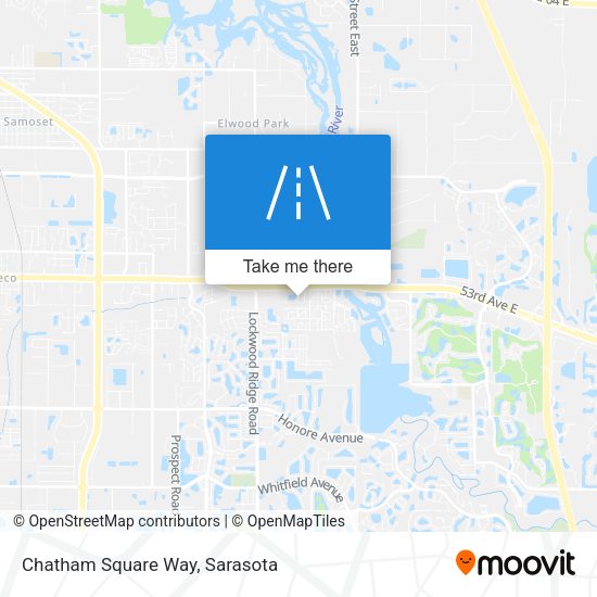 Mapa de Chatham Square Way