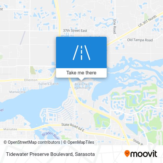 Mapa de Tidewater Preserve Boulevard