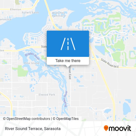 River Sound Terrace map