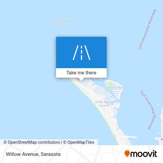 Willow Avenue map