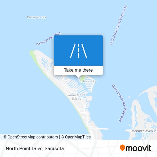 Mapa de North Point Drive