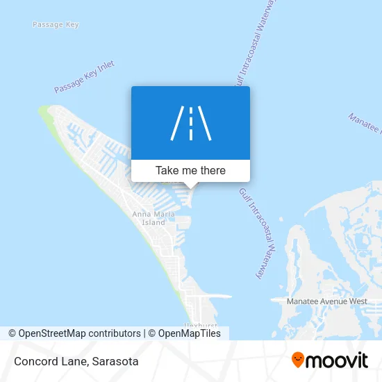 Concord Lane map