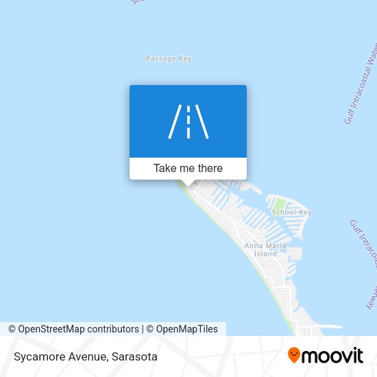 Sycamore Avenue map