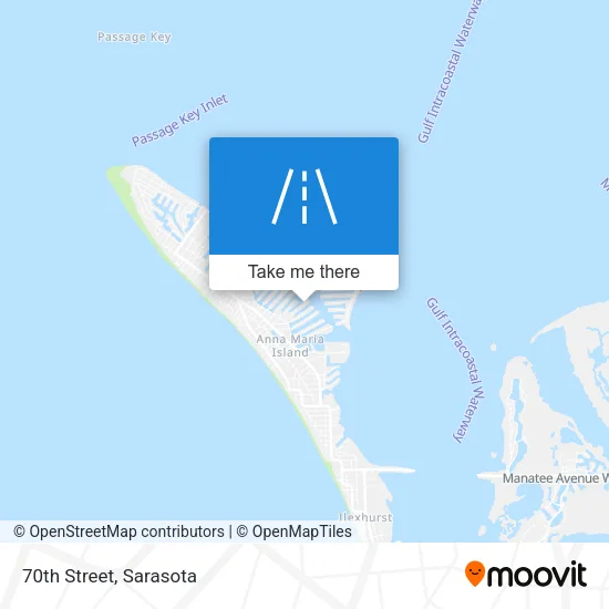 70th Street map