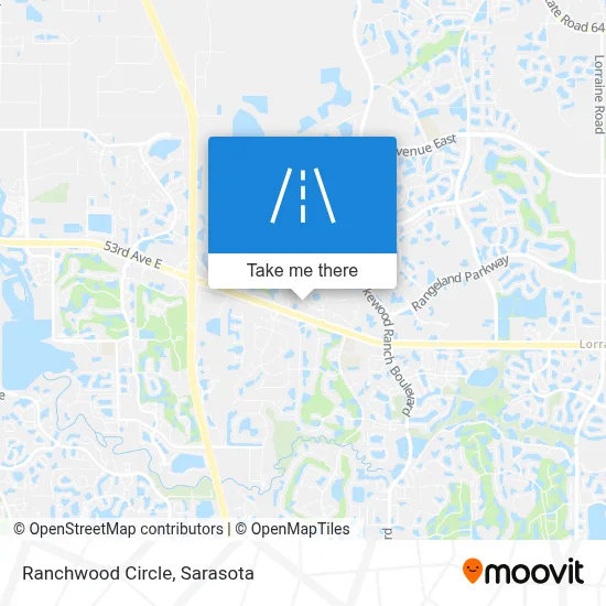 Ranchwood Circle map