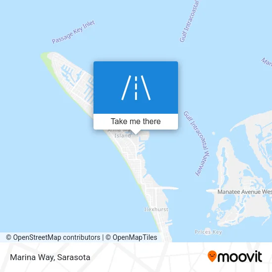 Marina Way map