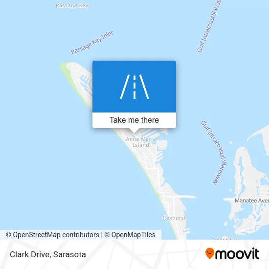 Clark Drive map