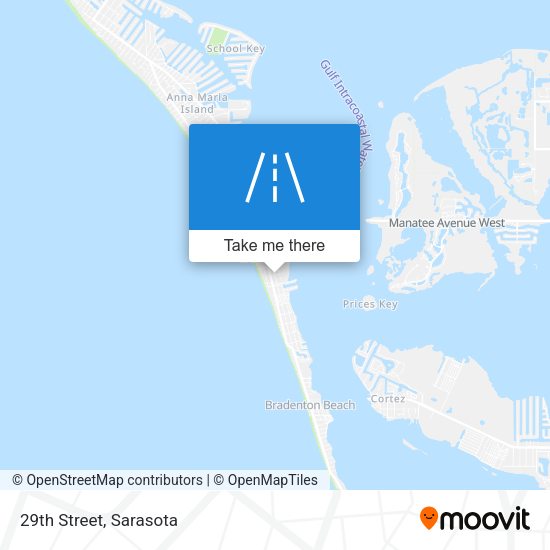 Mapa de 29th Street