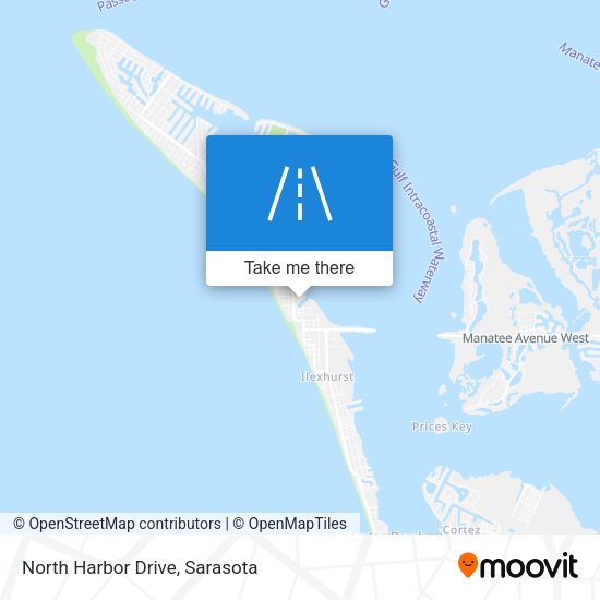 North Harbor Drive map