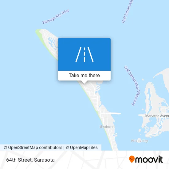 64th Street map