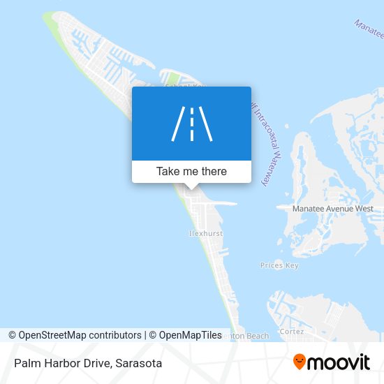 Palm Harbor Drive map
