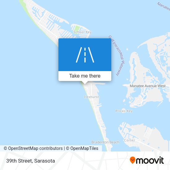 Mapa de 39th Street