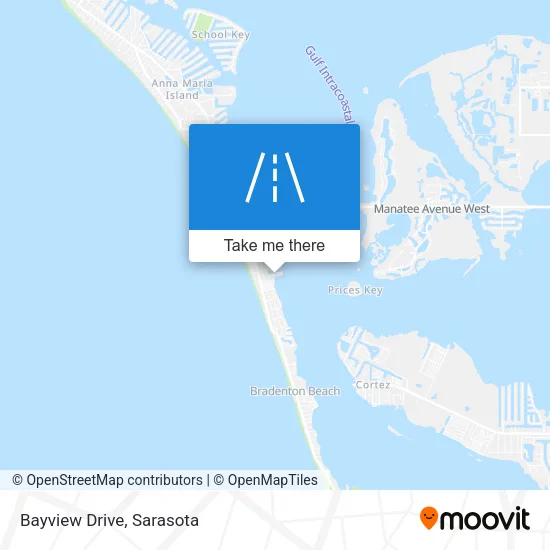 Bayview Drive map