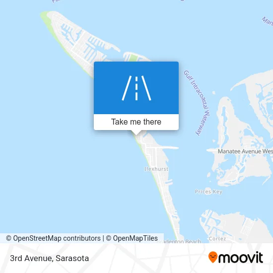 3rd Avenue map
