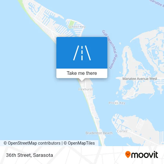 36th Street map