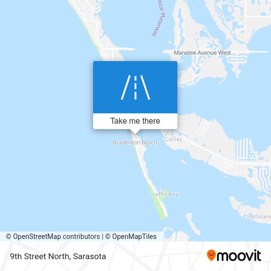 Mapa de 9th Street North