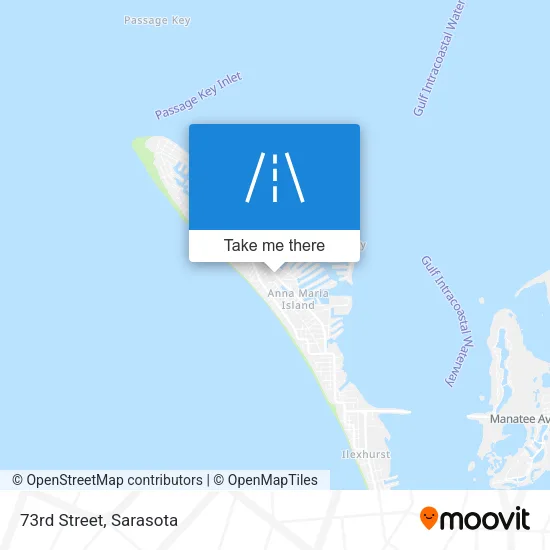 73rd Street map