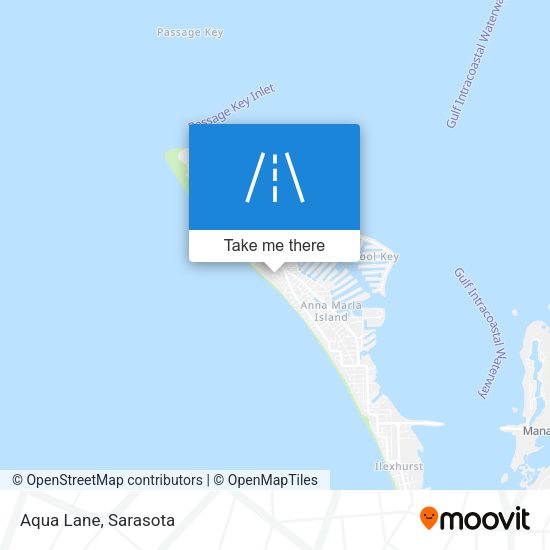 Mapa de Aqua Lane