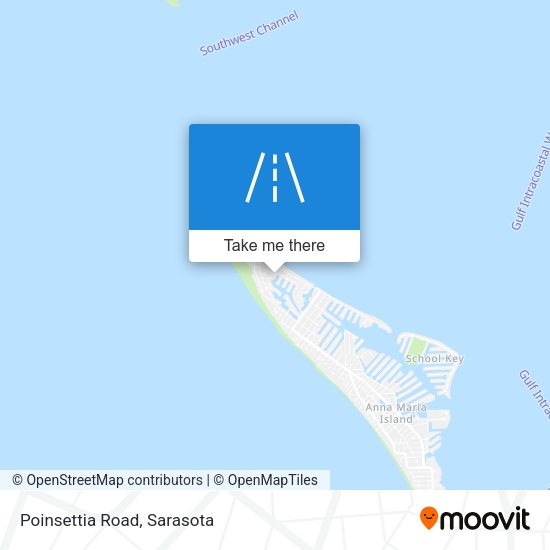 Mapa de Poinsettia Road