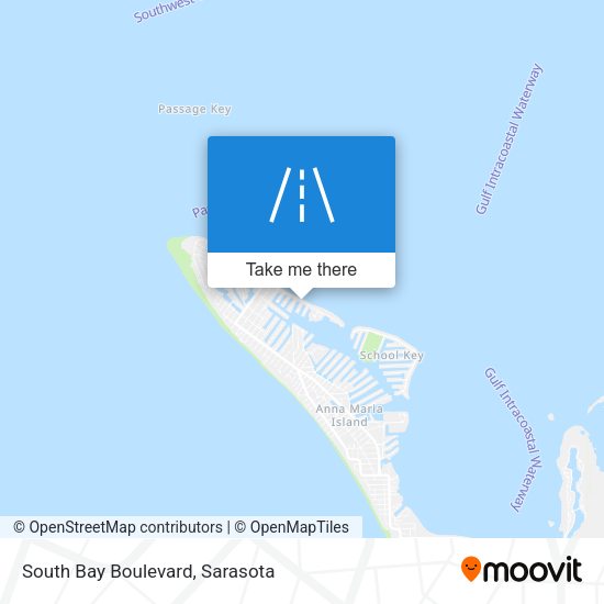 Mapa de South Bay Boulevard