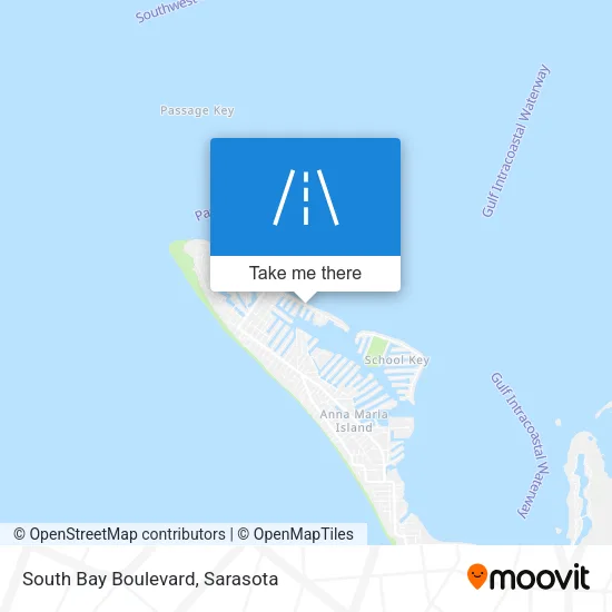 South Bay Boulevard map
