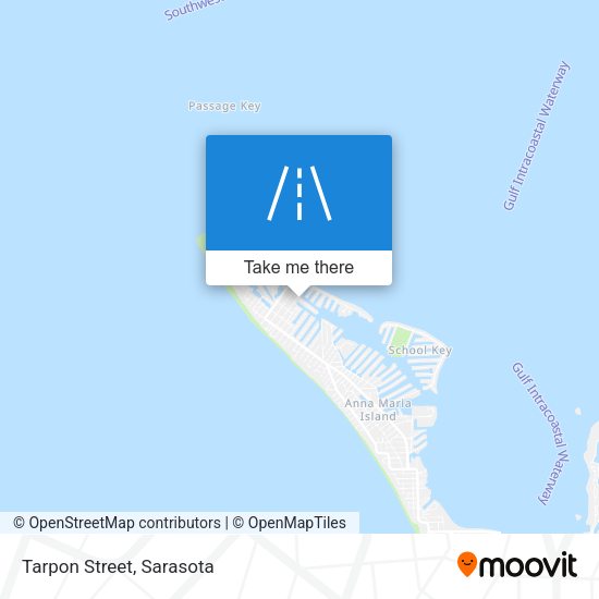 Mapa de Tarpon Street