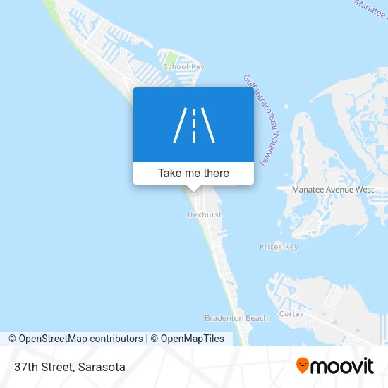 37th Street map