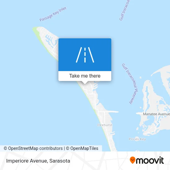 Imperiore Avenue map